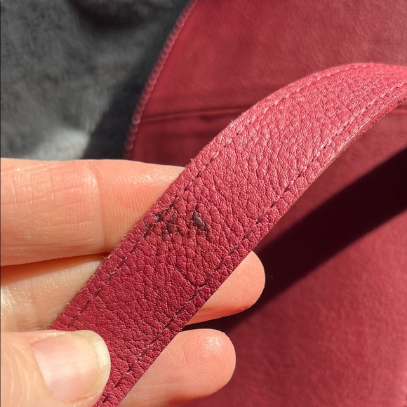 Free People Head Over Heels Leather Crossbody Bag in Red - Picture 10 of 12